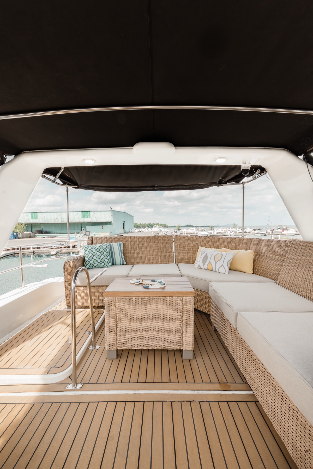 Valhalla Yacht Charters upper deck photo 3