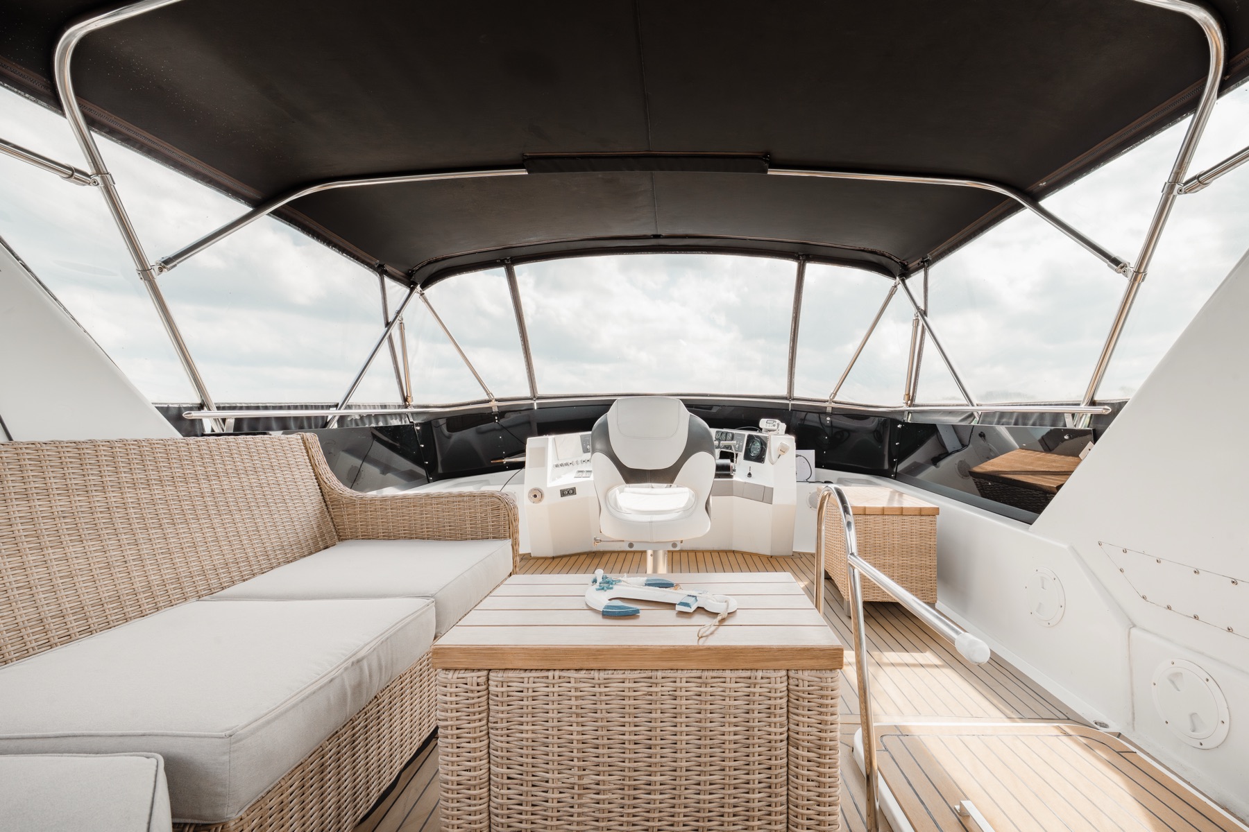 Valhalla Yacht Charters upper deck photo 4