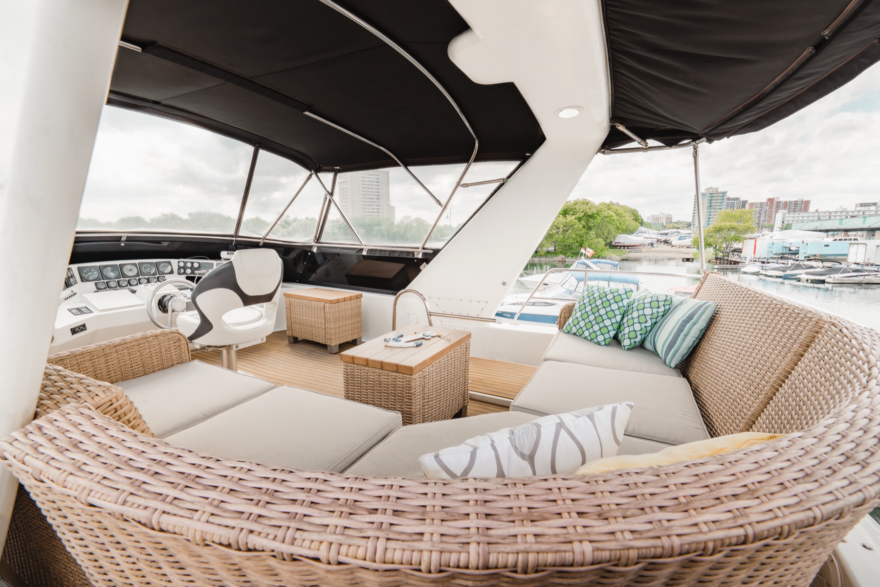 Valhalla Yacht Charters upper deck photo 6